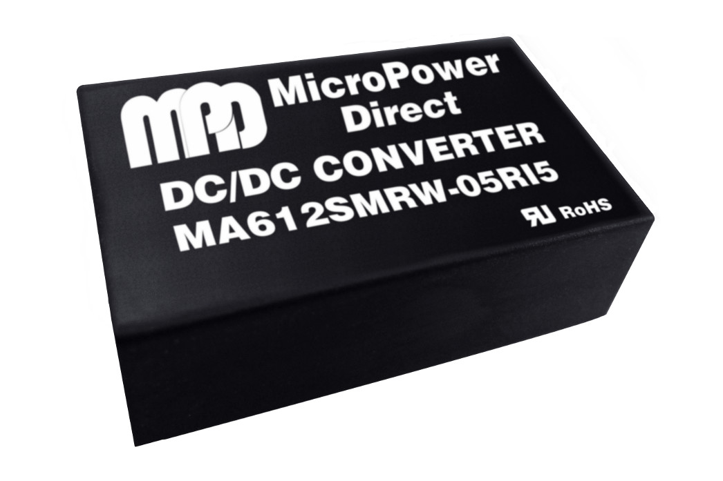 DC_DC_Wandler_Micropowerdirect_MA600MRWI5z9Umx4yYtYIDH MA624SMRW-15RI5 | DC/DC|medizinisch | Ein: 18-36 V DC | Aus: 15 V DC | MicroPower Direct