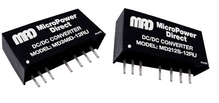 MD212D-15RU | DC/DC | Ein: 4,5-18 V DC | Aus: 15 V DC|-15 V DC | MicroPower Direct