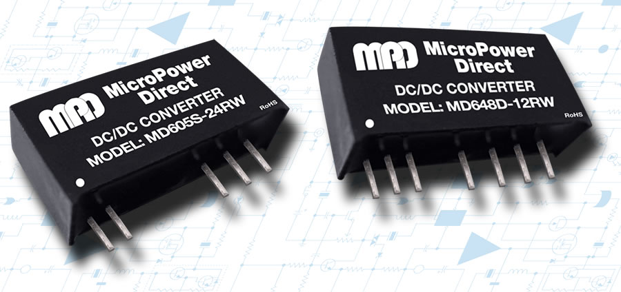 MD648D-05RW | DC/DC | Ein: 36-75 V DC | Aus: -5 V DC|5 V DC | MicroPower Direct