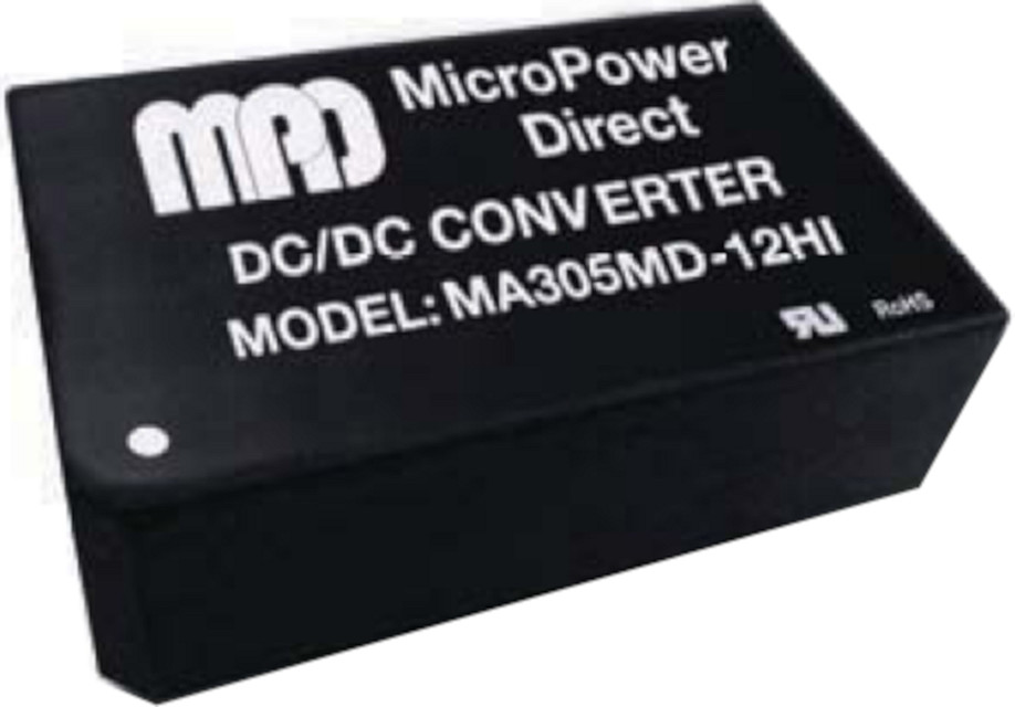 MA312MD-15HI | DC/DC|medizinisch | Ein: 12 V DC | Aus: -15 V DC|15 V DC | MicroPower Direct