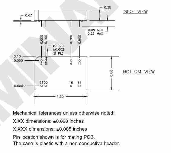 24S5.600LCS | DC/DC | Ein: 18-36 V DC | Aus: 5 V DC | Calex