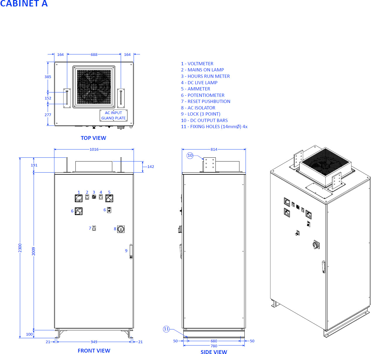 01-415V30V2000A-A | AC/DC | Aus: 0-30 V DC | Powerstax