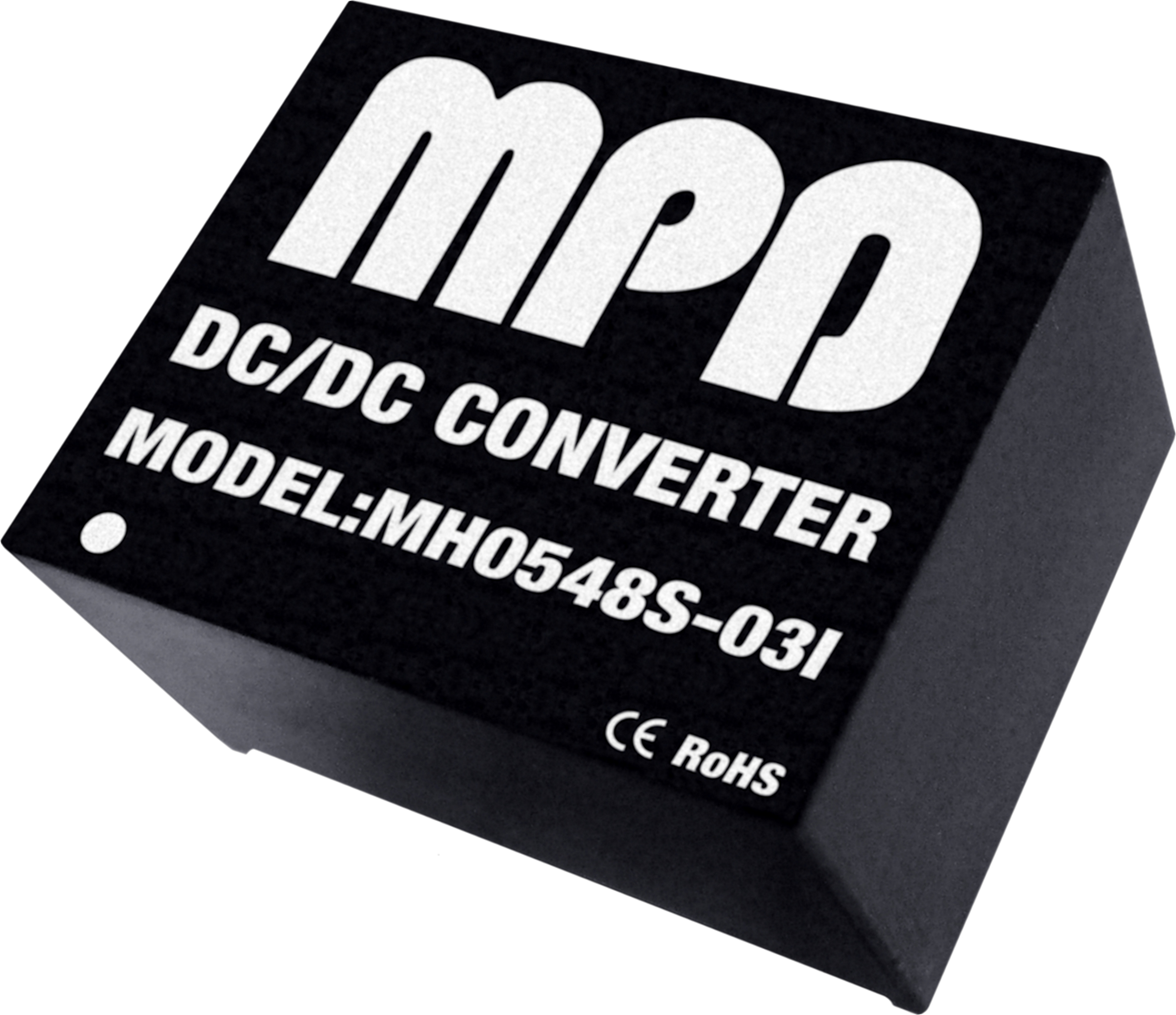 Abbildung zu MicroPower Direct MH0515S-15(I): DC/DC-Wandler im DIP-Gehäuse zur Leiterplattenversorgung und DC-Spannungswandlung.