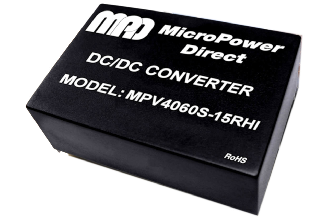 MPV4060S-15RHI | DC/DC | Ein: 200-1200 V DC | Aus: 15 V DC | MicroPower Direct
