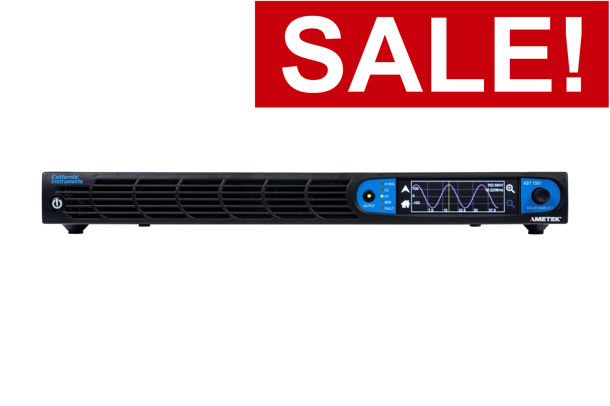 Asterion_AC_Sale Asterion AST0501A1B-E-CME | AC/AC | California Instruments AMETEK | Demolager-Abverkauf