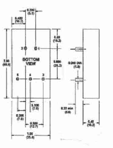 BRM05-24S15RTH | DC/DC | Ein: 18-36 V DC | Aus: 15 V DC | Acute Power (International Coil Inc)