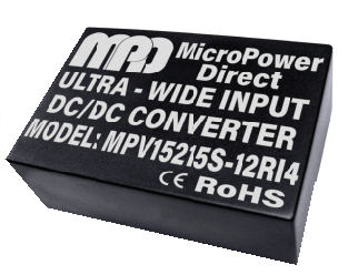 MPV10215S-05RI4 | DC/DC | Ein: 200-1500 V DC | Aus: 5 V DC | MicroPower Direct
