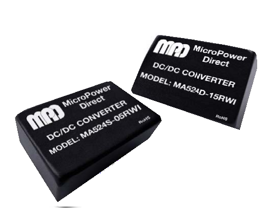 MA512D-24RW-xx | DC/DC | Ein: 9-18 V DC | Aus: 24 V DC|-24 V DC | MicroPower Direct