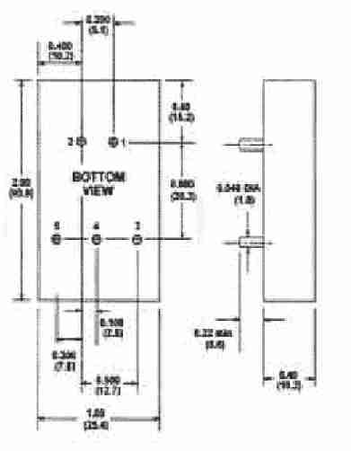 BRM15-48S12RTH | DC/DC | Ein: 36-72 V DC | Aus: 12 V DC | Acute Power (International Coil Inc)