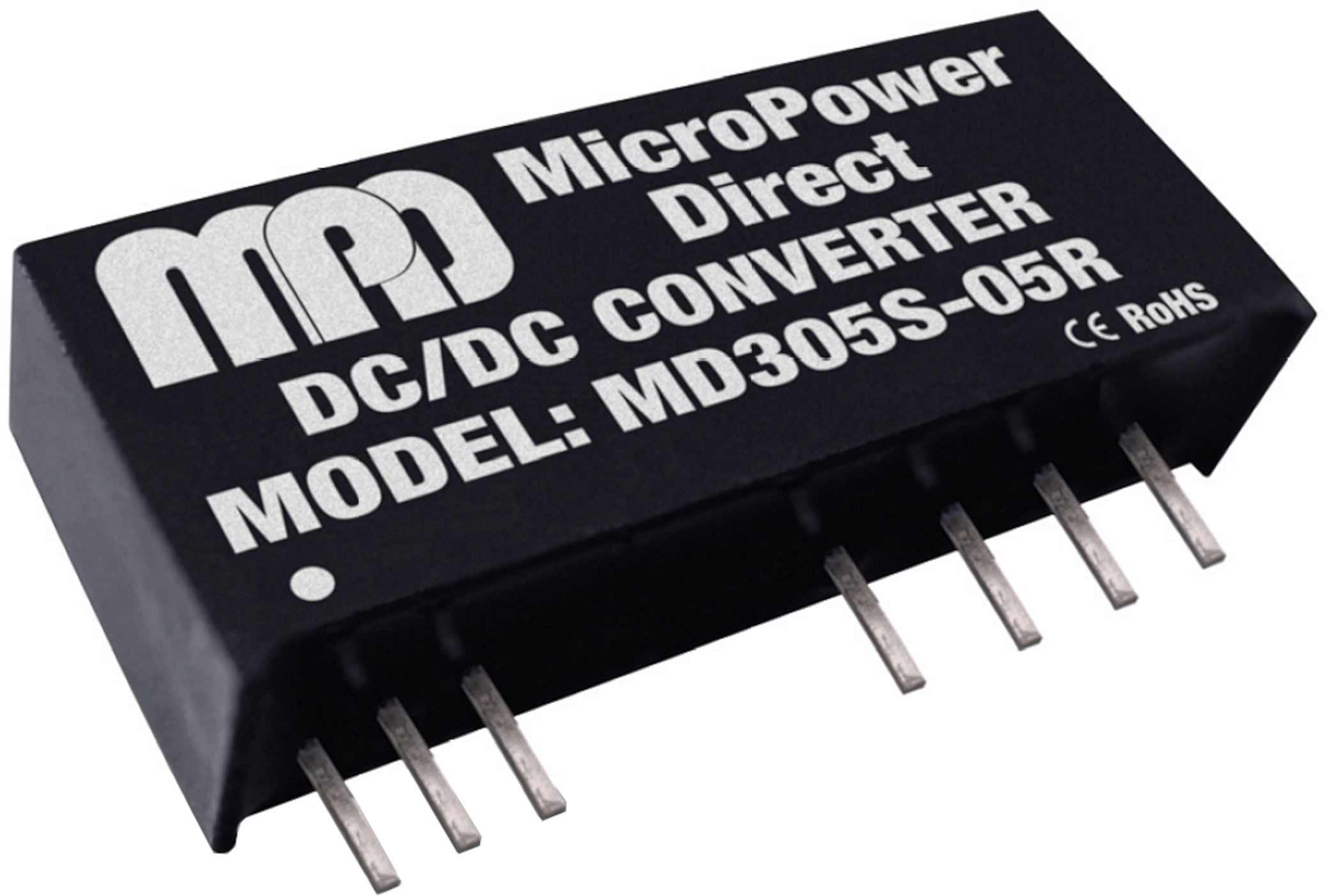 MD324S-05R | DC/DC | Ein: 24 V DC | Aus: 5 V DC | MicroPower Direct MD324S-05R | DC/DC | Ein: 24 V DC | Aus: 5 V DC | MicroPower Direct