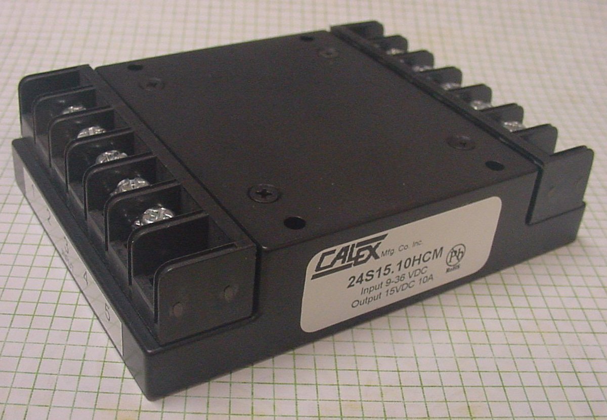 48S24.6HCM | DC/DC | Ein: 18-75 V DC | Aus: 24 V DC | Calex